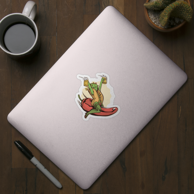 Hot Taco Girl by Cosmo Gazoo
